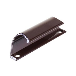 Ручка курильщика балконная металлическая, коричневая